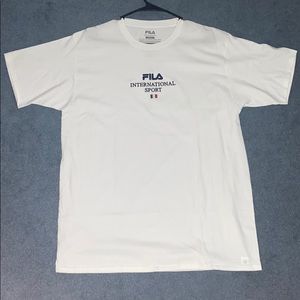 *SOLD* FILA Sport International T-Shirt White
